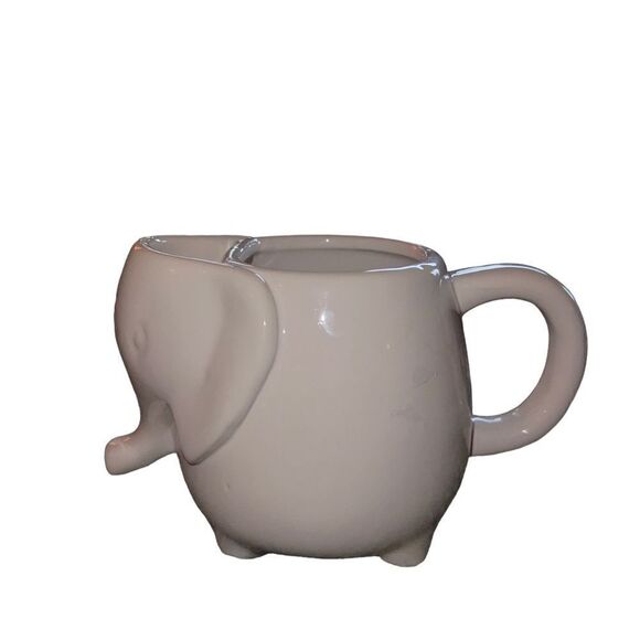 White porcelain elephant mug unbranded - Picture 4 of 7